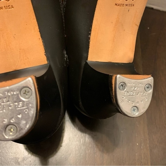 Capezio Black Dance Tap Mary Jane Shoes - Picture 11 of 12